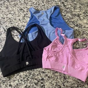 Bundle of 3 size small dip sports bras